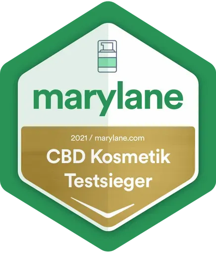 Testsieger Abzeichen CBD Kosmetik