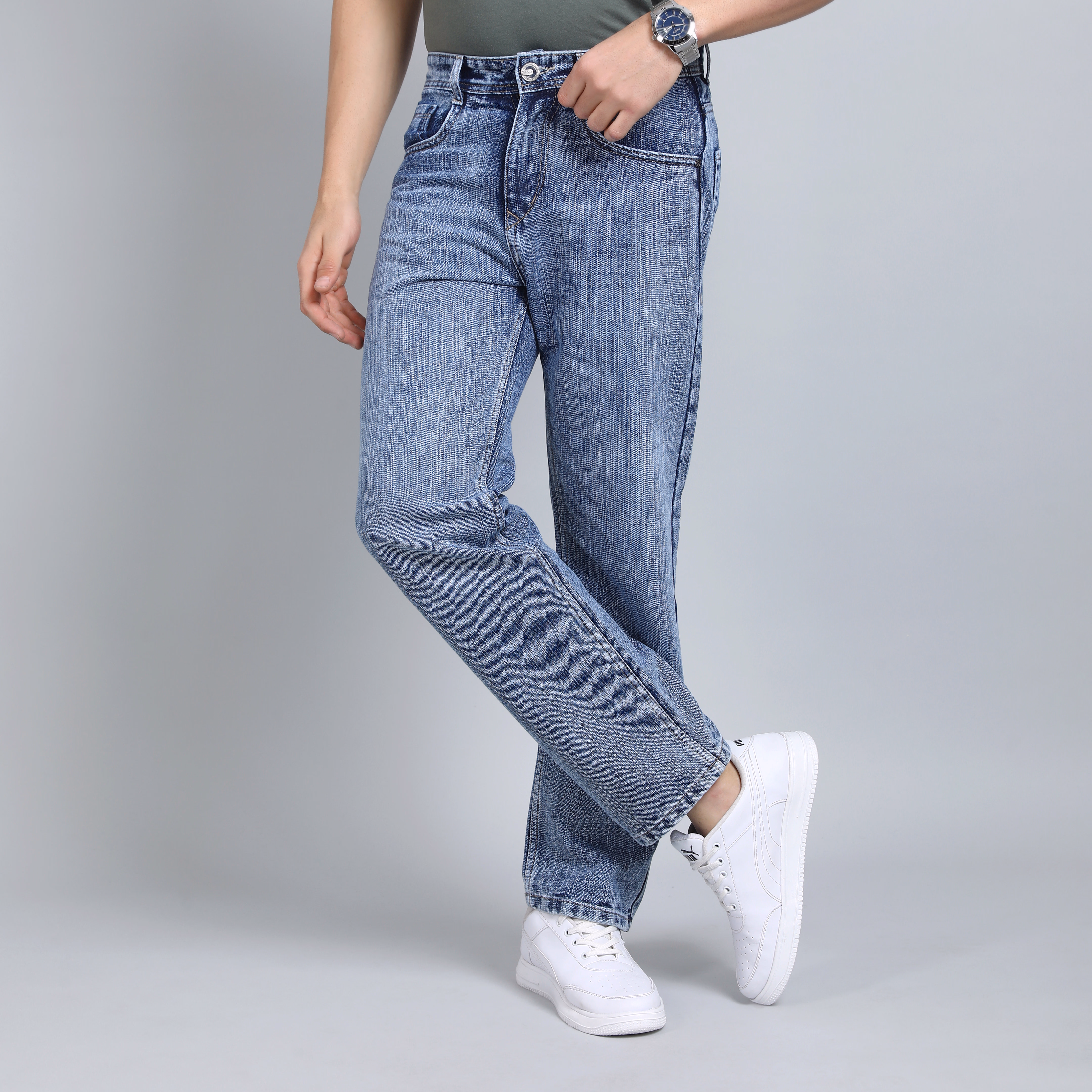 Classic Baggy Fit Denim – Laid-Back Look, Premium Feel
