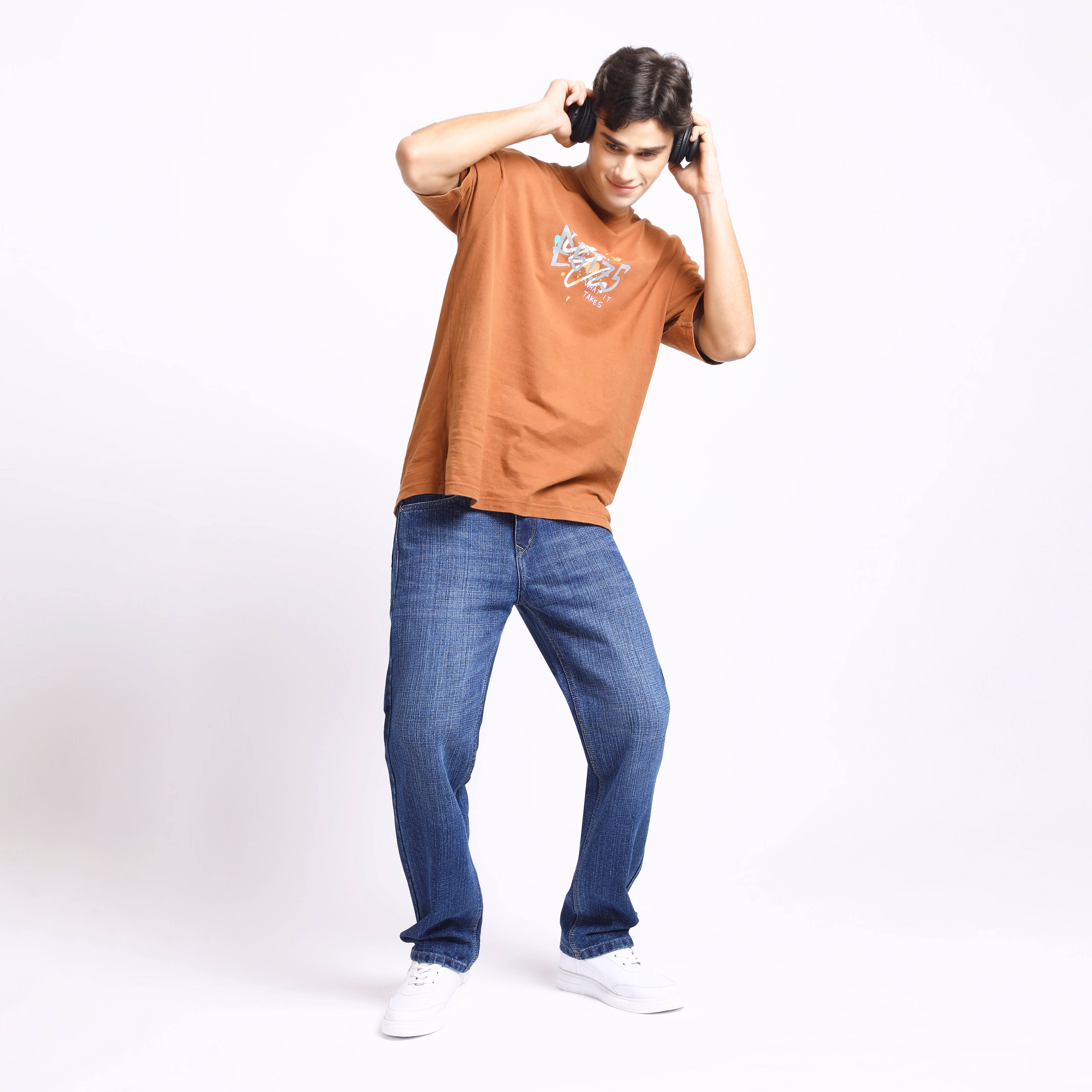 Urban Chill Baggy Fit Jeans – Style Meets Comfort (hover view)