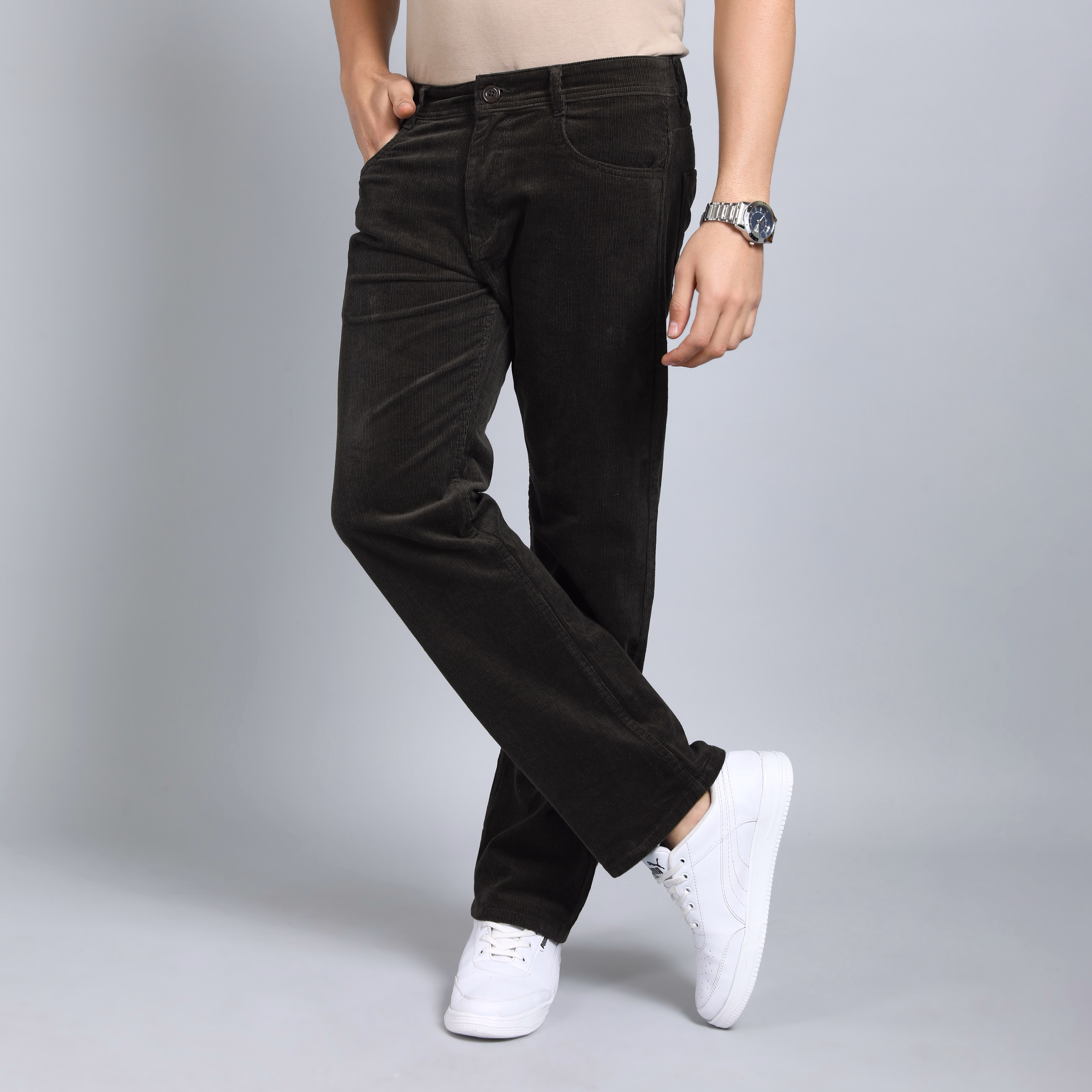 Heritage Corduroy Trousers – Timeless Fit, Cotton Rich