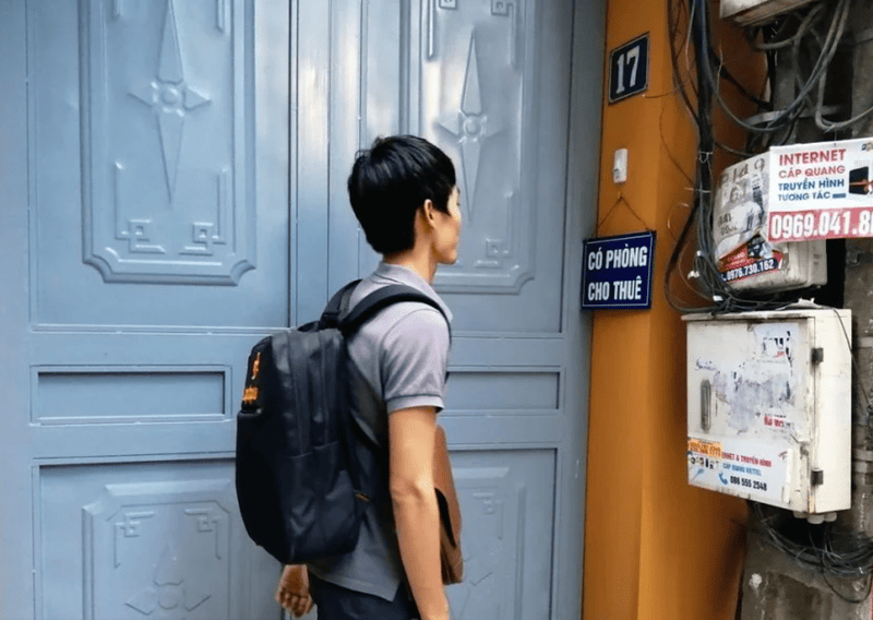 Ảnh sinh viên kiếm trọ