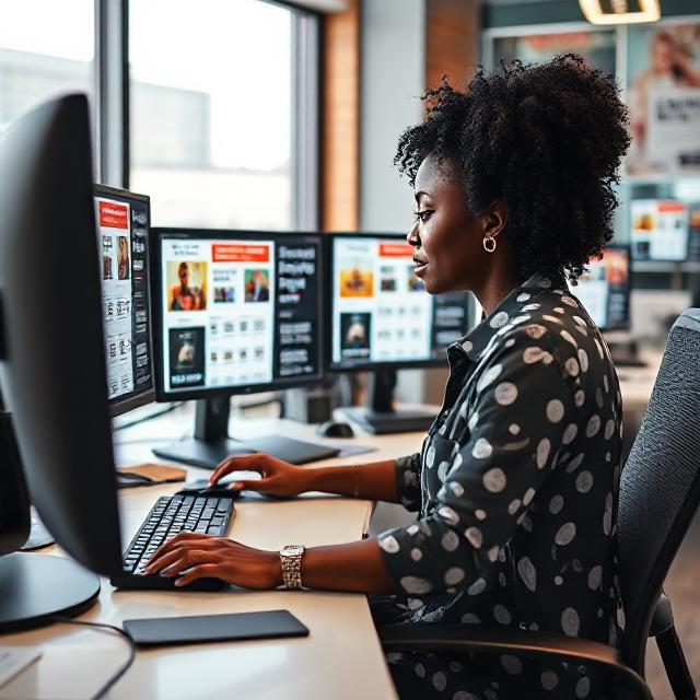 Marketing & Ads Design illustration