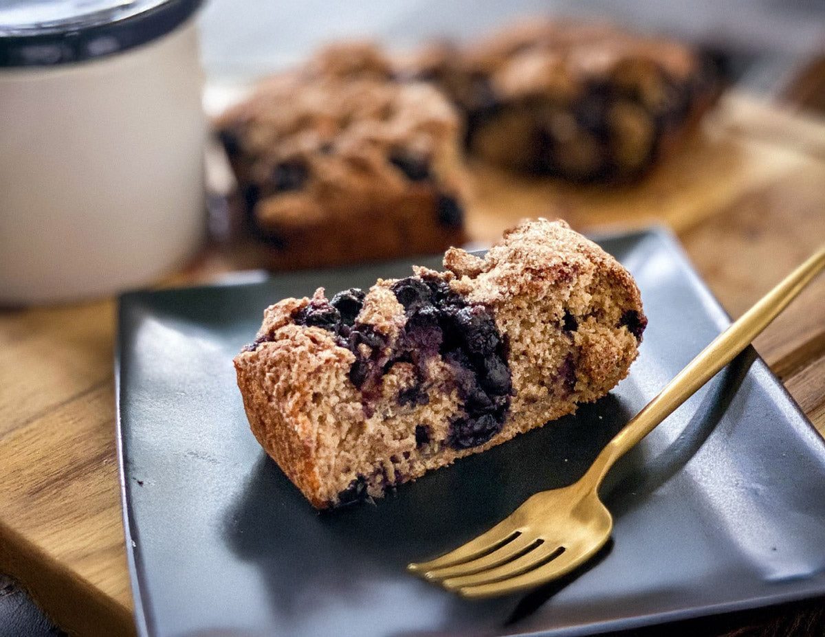 Berry Crumb Cake | High Carb Hannah