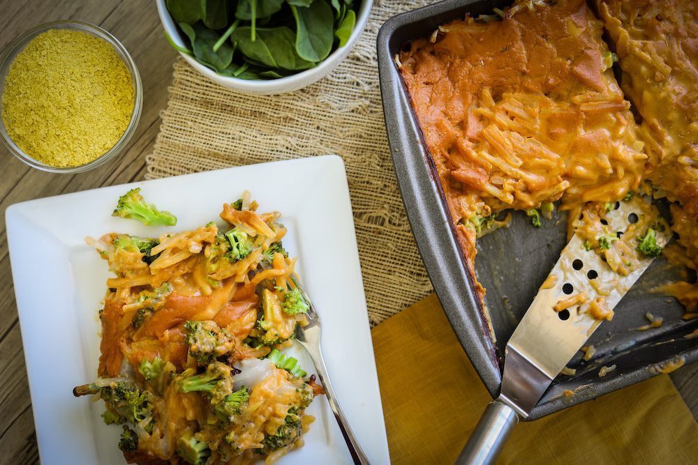 Cheesy Hashbrown Bake | High Carb Hannah