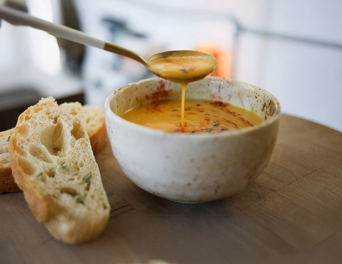 Creamy Squash Soup | High Carb Hannah