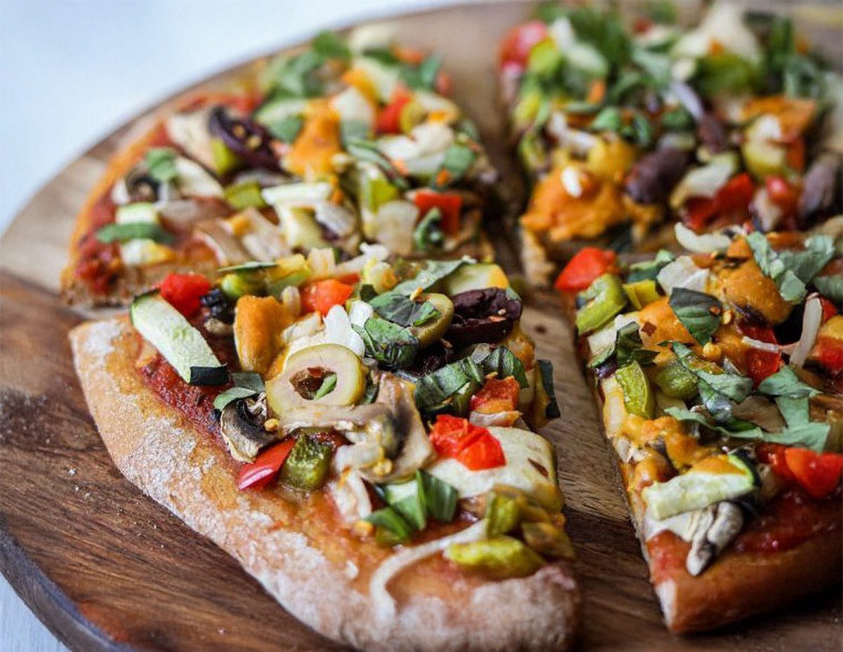 Easy Vegan Pizza | High Carb Hannah