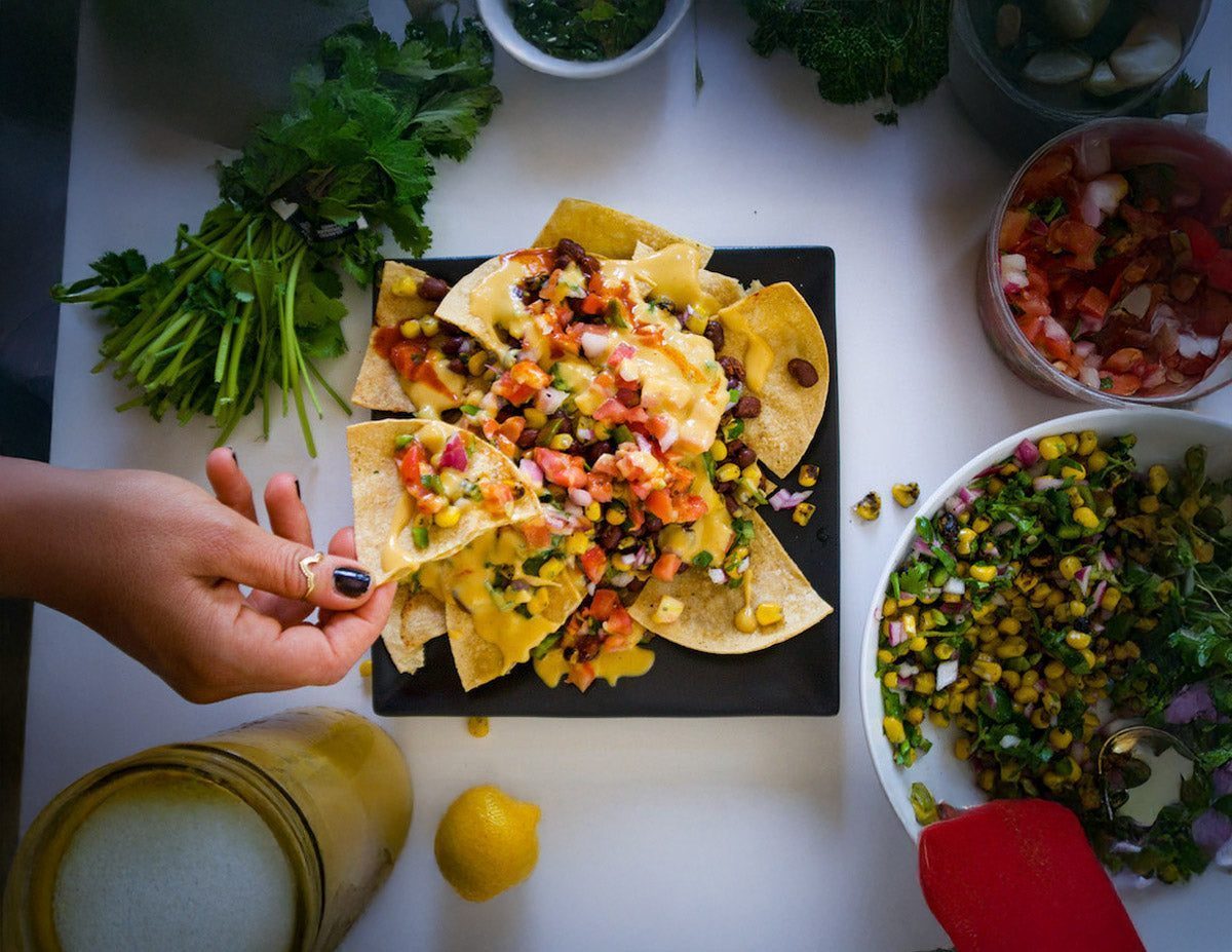 Healthy Vegan Nachos | High Carb Hannah