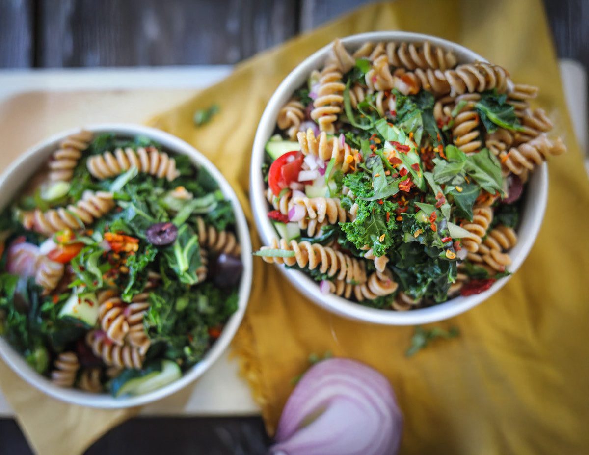 Italian Pasta Salad | High Carb Hannah
