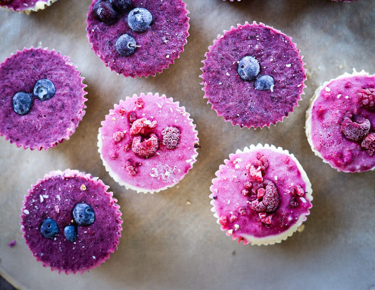Mini Vegan Cheesecakes | High Carb Hannah