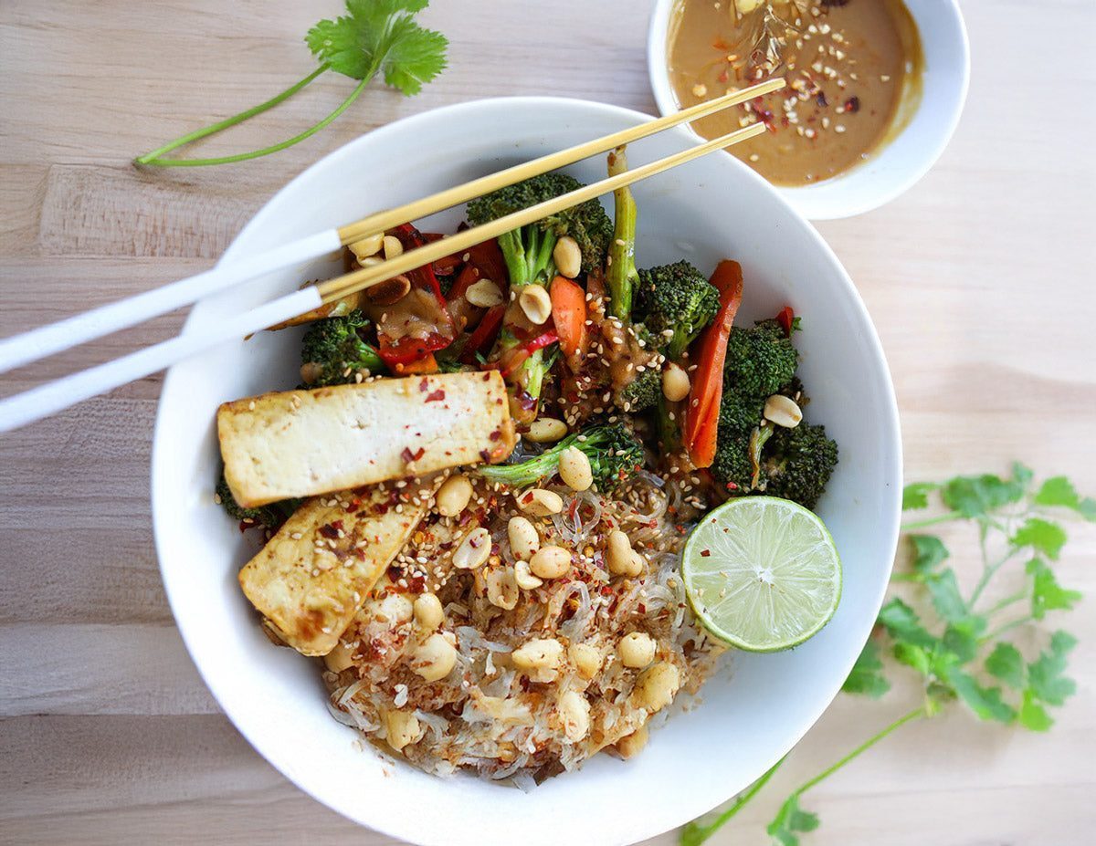 Peanut Kelp Noodles | High Carb Hannah