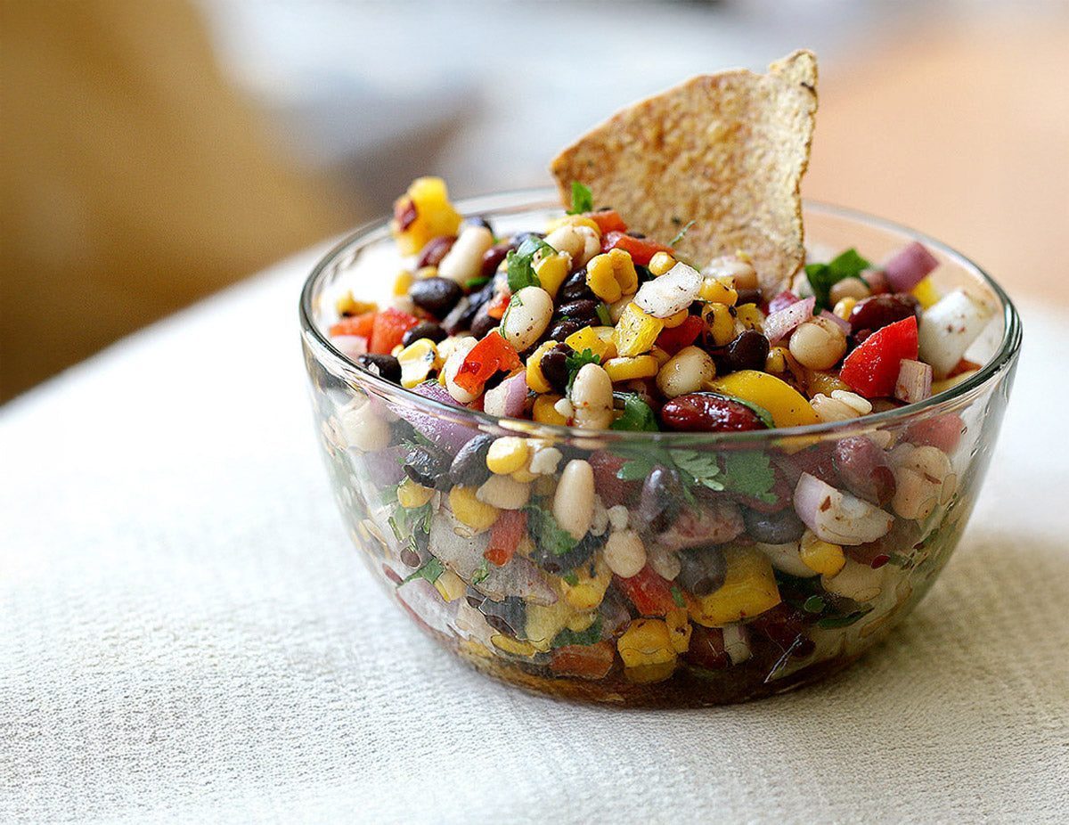 Vegan Fiesta Salad | High Carb Hannah