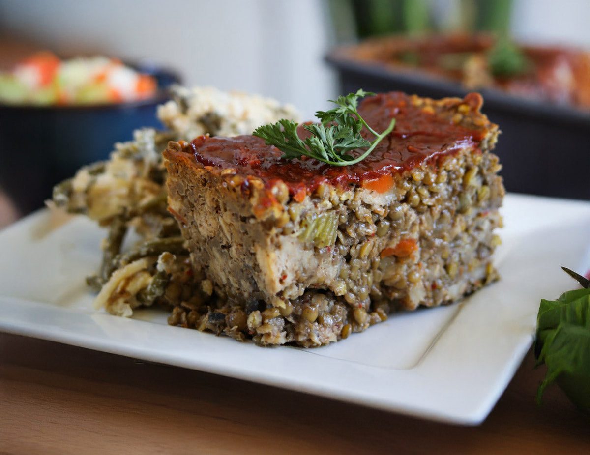 Vegan Lentil Loaf | High Carb Hannah