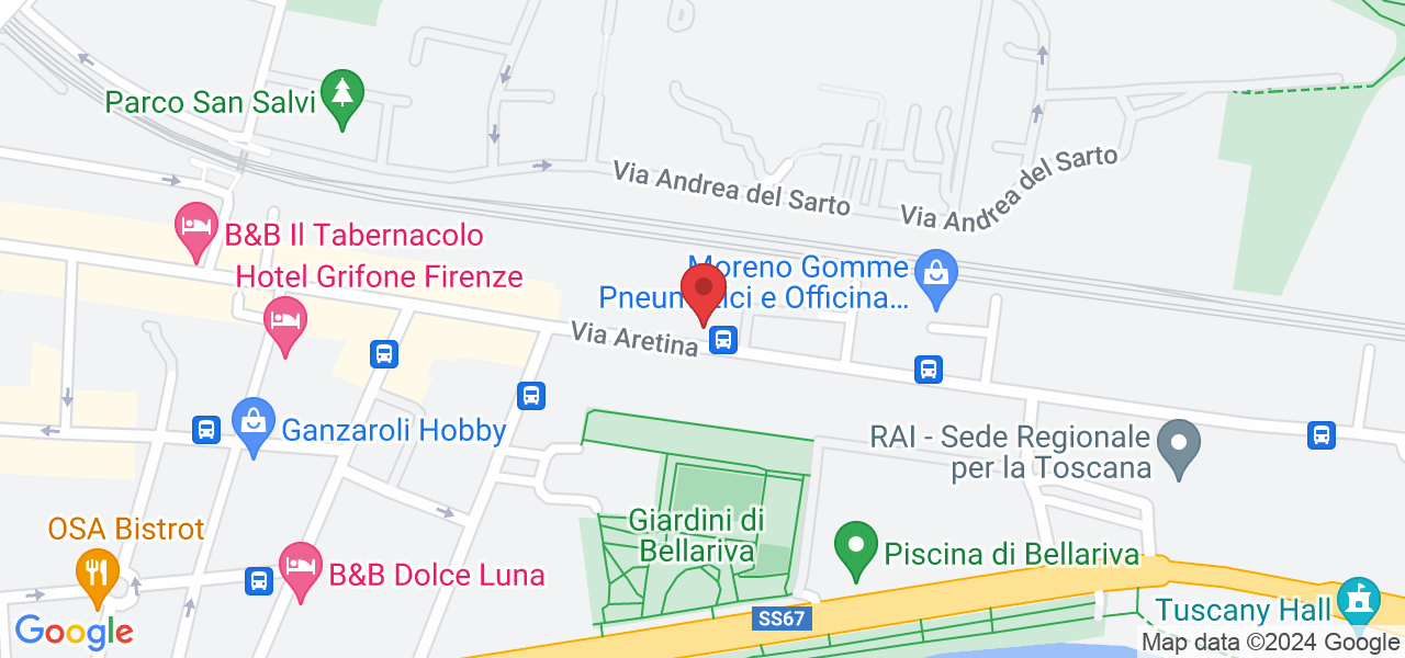 Via Aretina, 167/B, 50136 Firenze FI, Italia