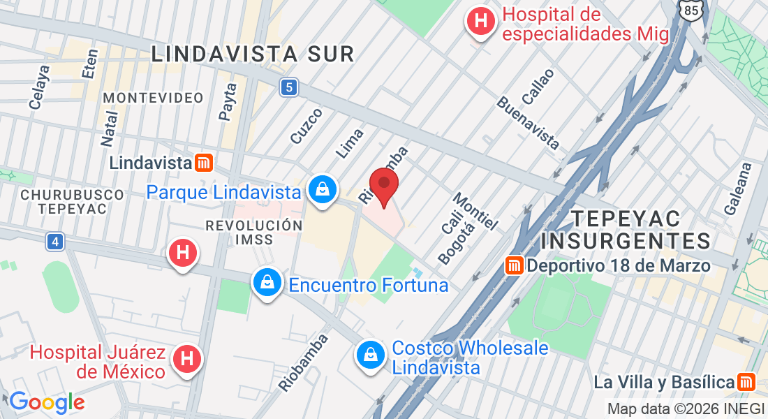 Riobamba 639 Col, Magdalena de las Salinas, Gustavo A. Madero, 07760 Ciudad de México, CDMX, México
