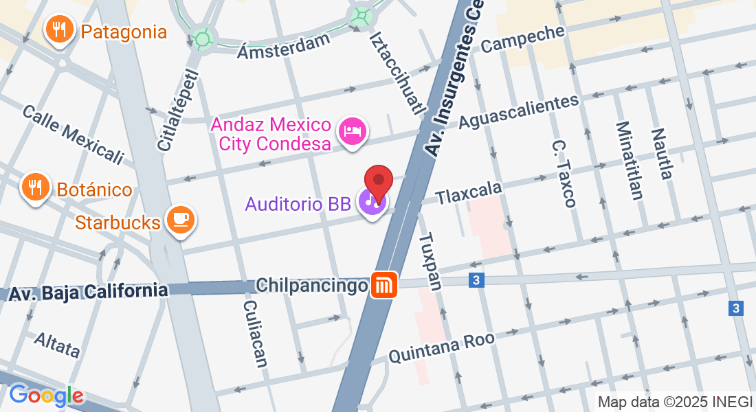 Tlaxcala 151, Hipódromo, Cuauhtémoc, 06760 Ciudad de México, CDMX, México