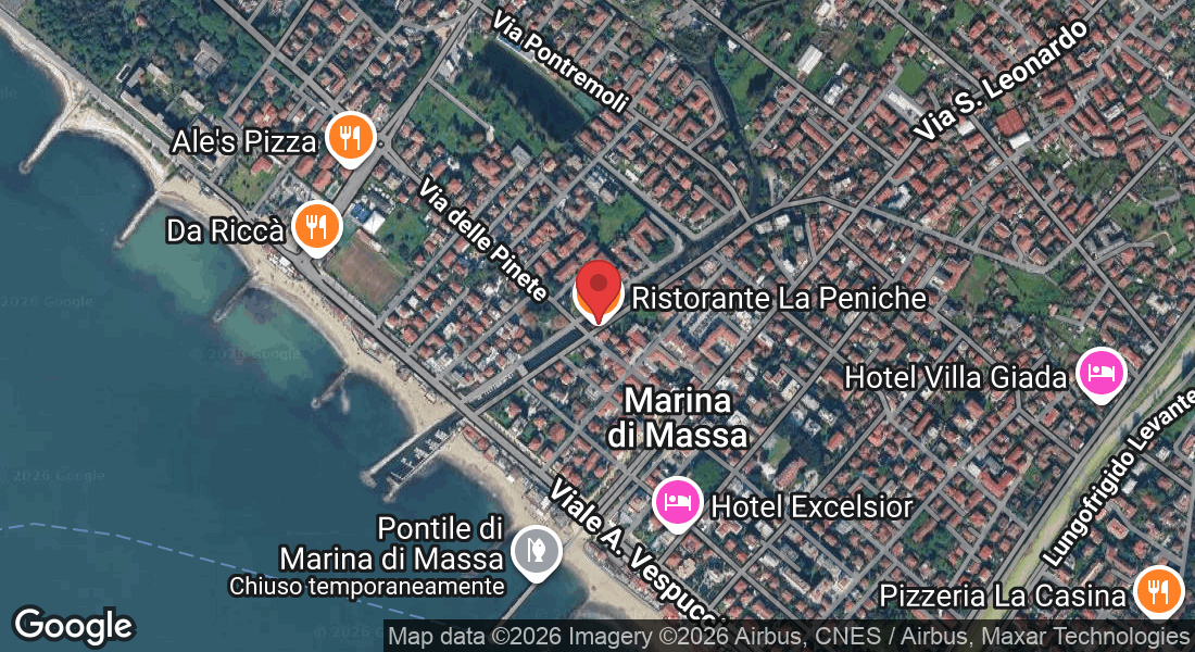 Via Lungobrugiano, 3, 54100 Marina di Massa MS, Italia