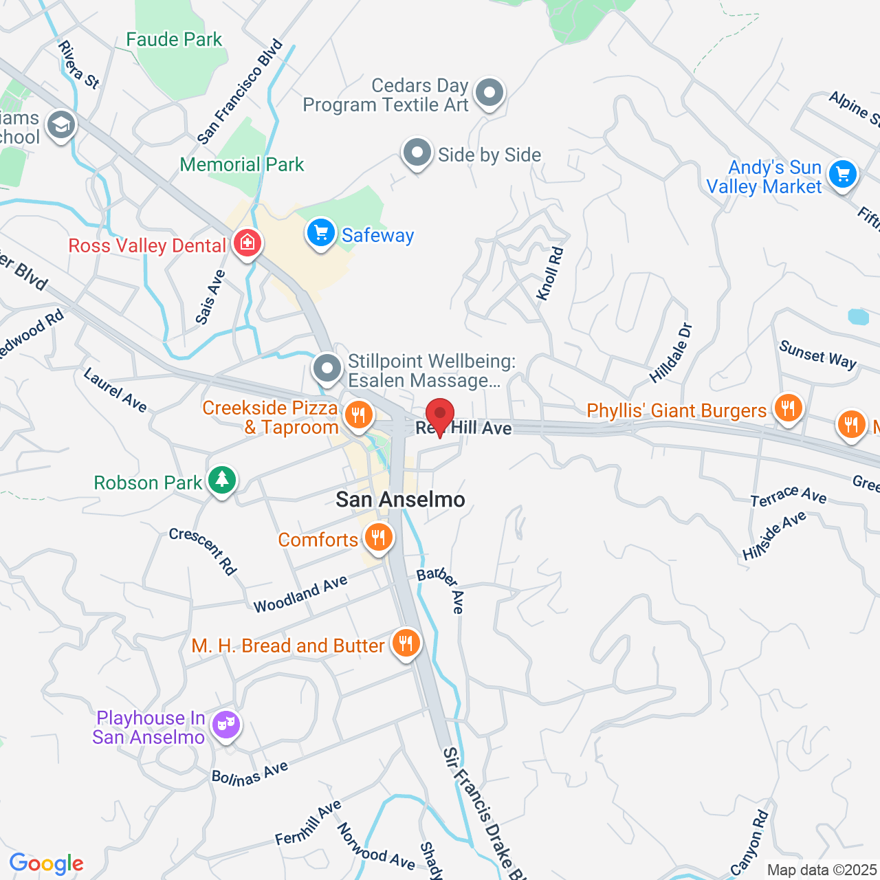 34 Greenfield Ave, San Anselmo, CA 94960, USA