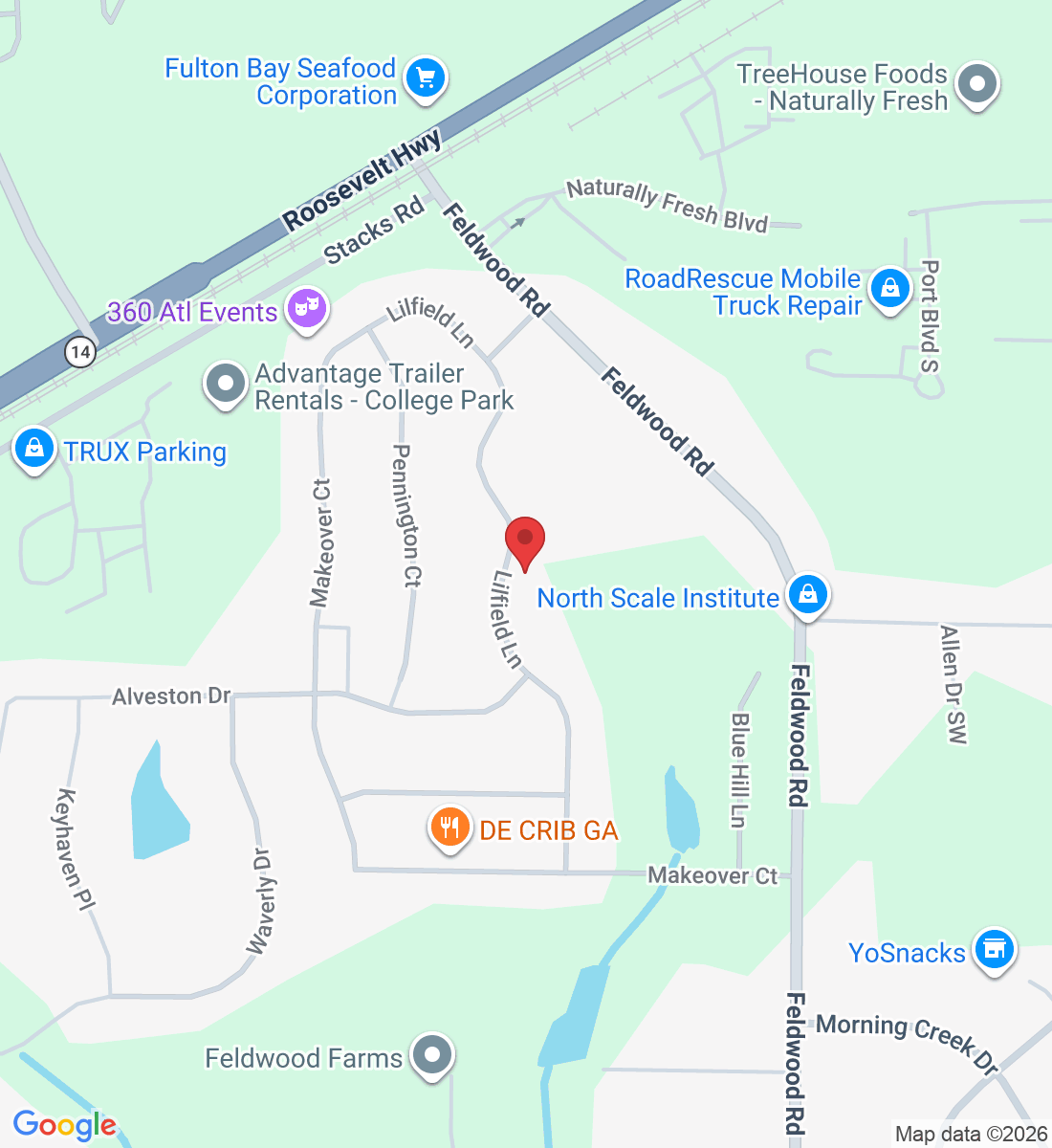 936 Lilfield Ln, Atlanta, GA 30349, USA
