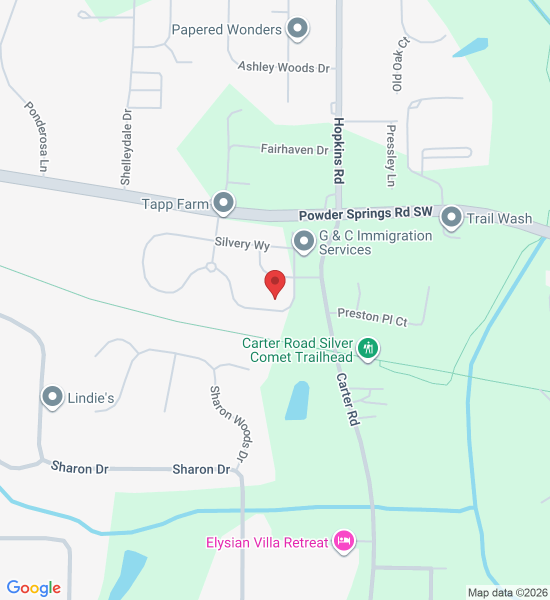 3721 Silvery Wy, Powder Springs, GA 30127, USA
