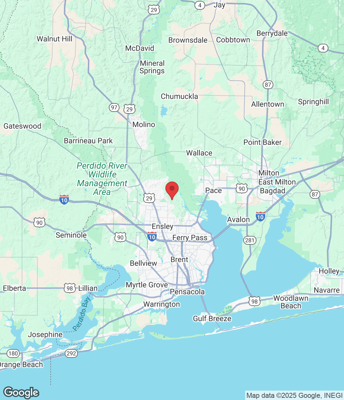 3438 Wiggins Ln, Cantonment, FL 32533, USA