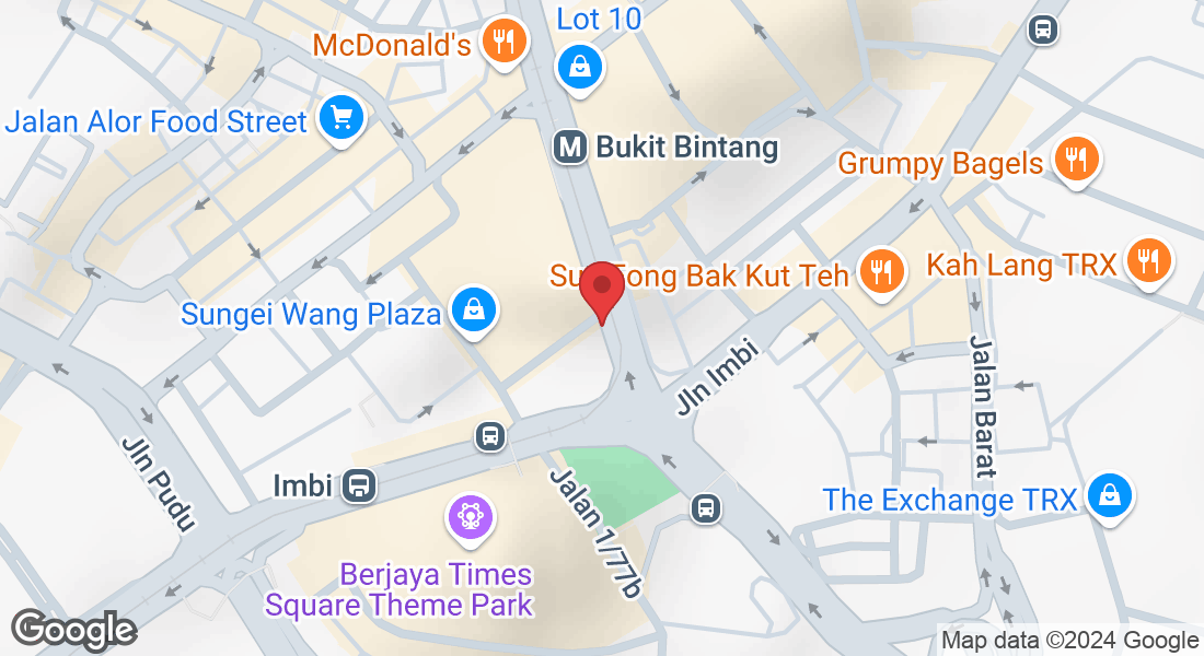 Jln Sultan Ismail, Bukit Bintang, 55100 Kuala Lumpur, Wilayah Persekutuan Kuala Lumpur, Malaysia