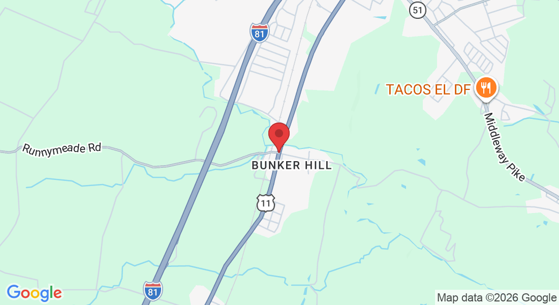 Bunker Hill, Inwood, WV 25413, USA