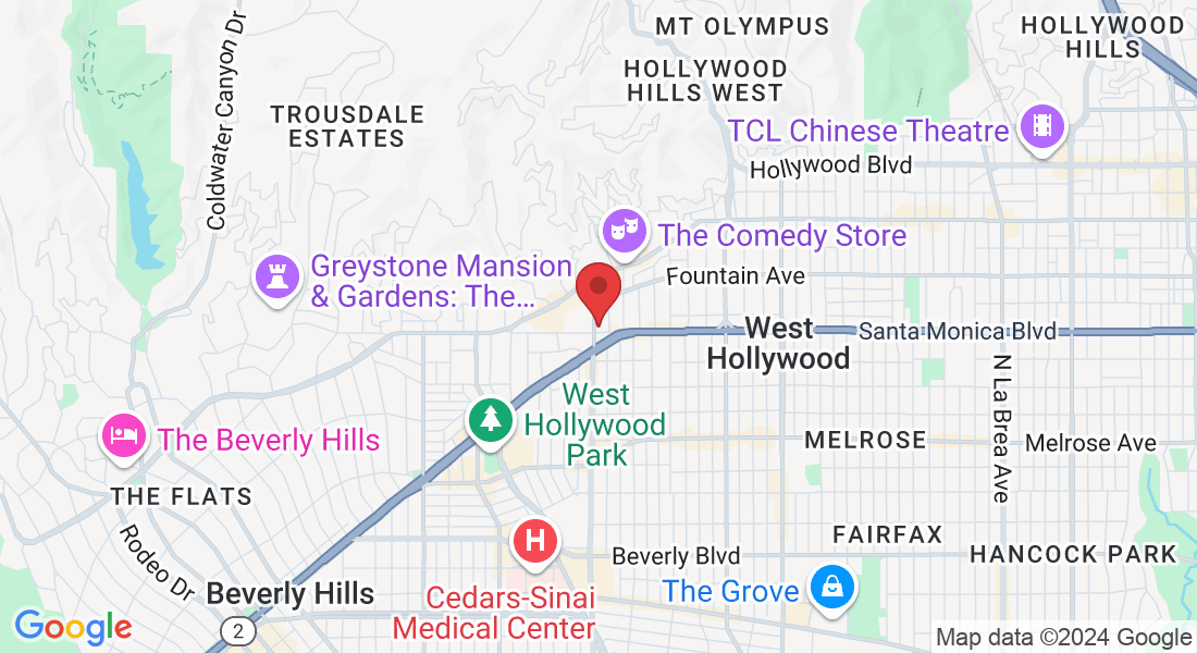 1106 N La Cienega Blvd Suite 206, West Hollywood, CA 90069, USA