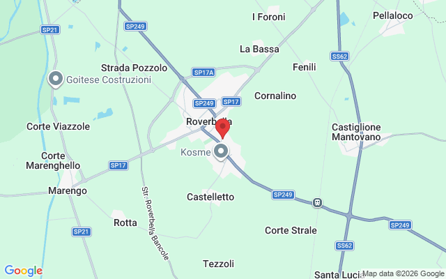 Piazza Giuseppe Verdi, 21/23, 46048 Roverbella MN, Italia