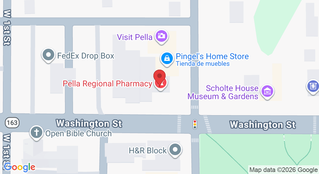 802 Washington St, Pella, IA 50219, EE. UU.