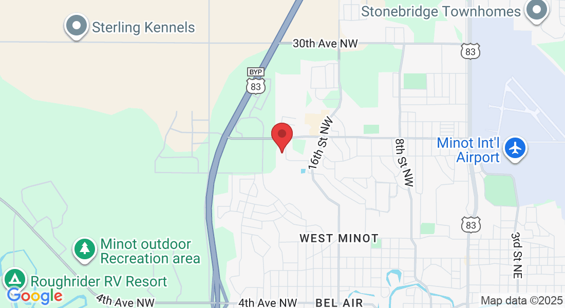 2001 21st St NW, Minot, ND 58703, USA
