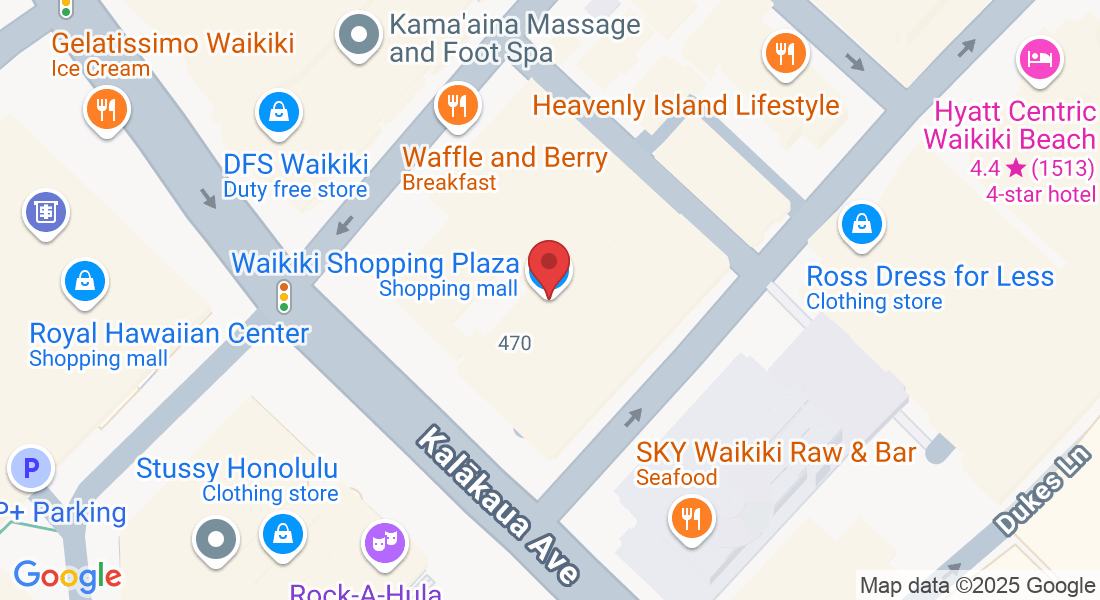 2250 Kalākaua Ave, Honolulu, HI 96815, Estados Unidos