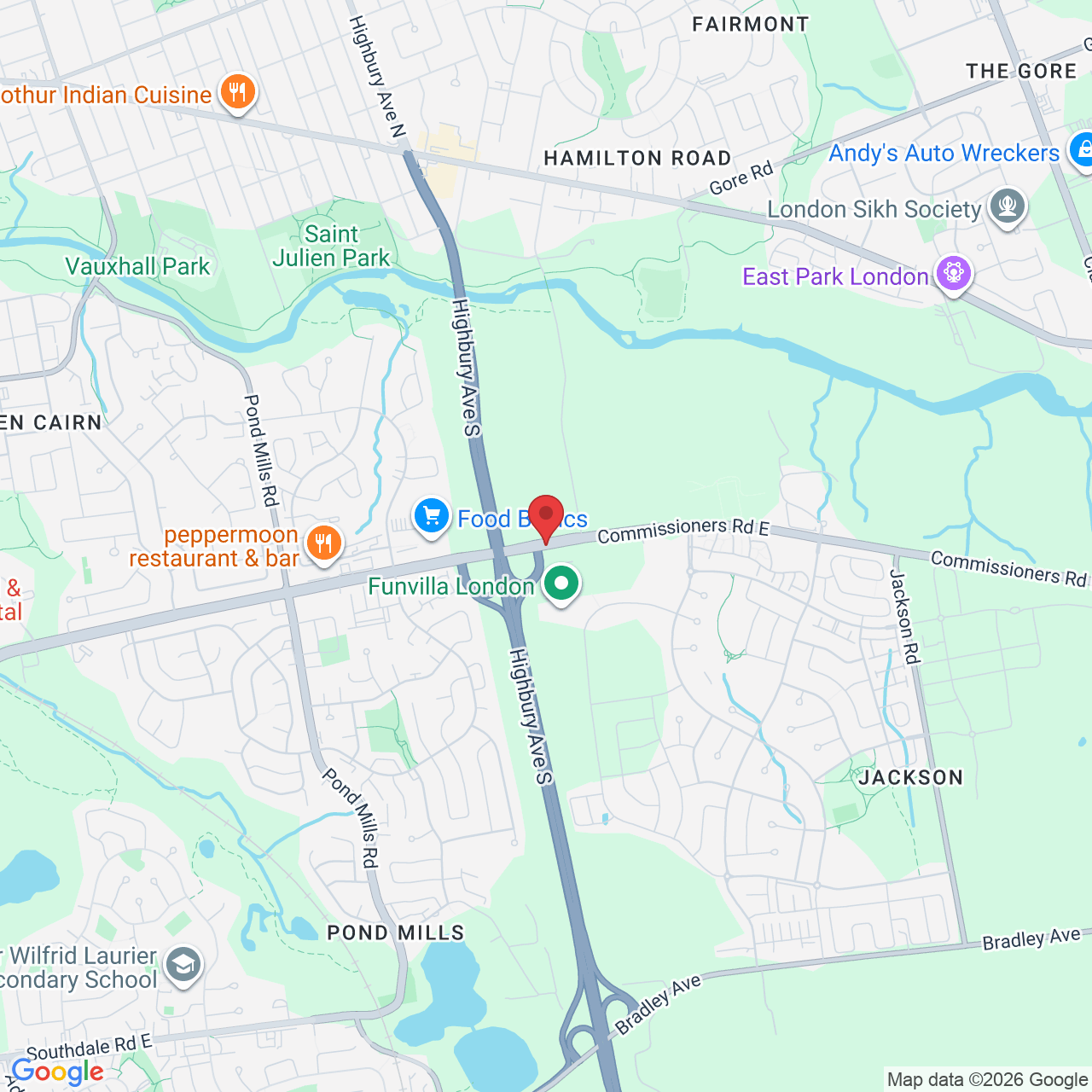 1305 Commissioners Rd E, London, ON N6M 0B8, Canada