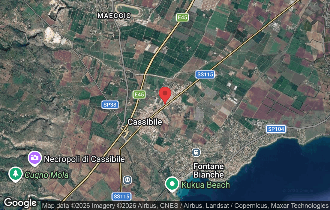 Via Vitaliano Brancati, 10, 96100 Cassibile SR, Italia