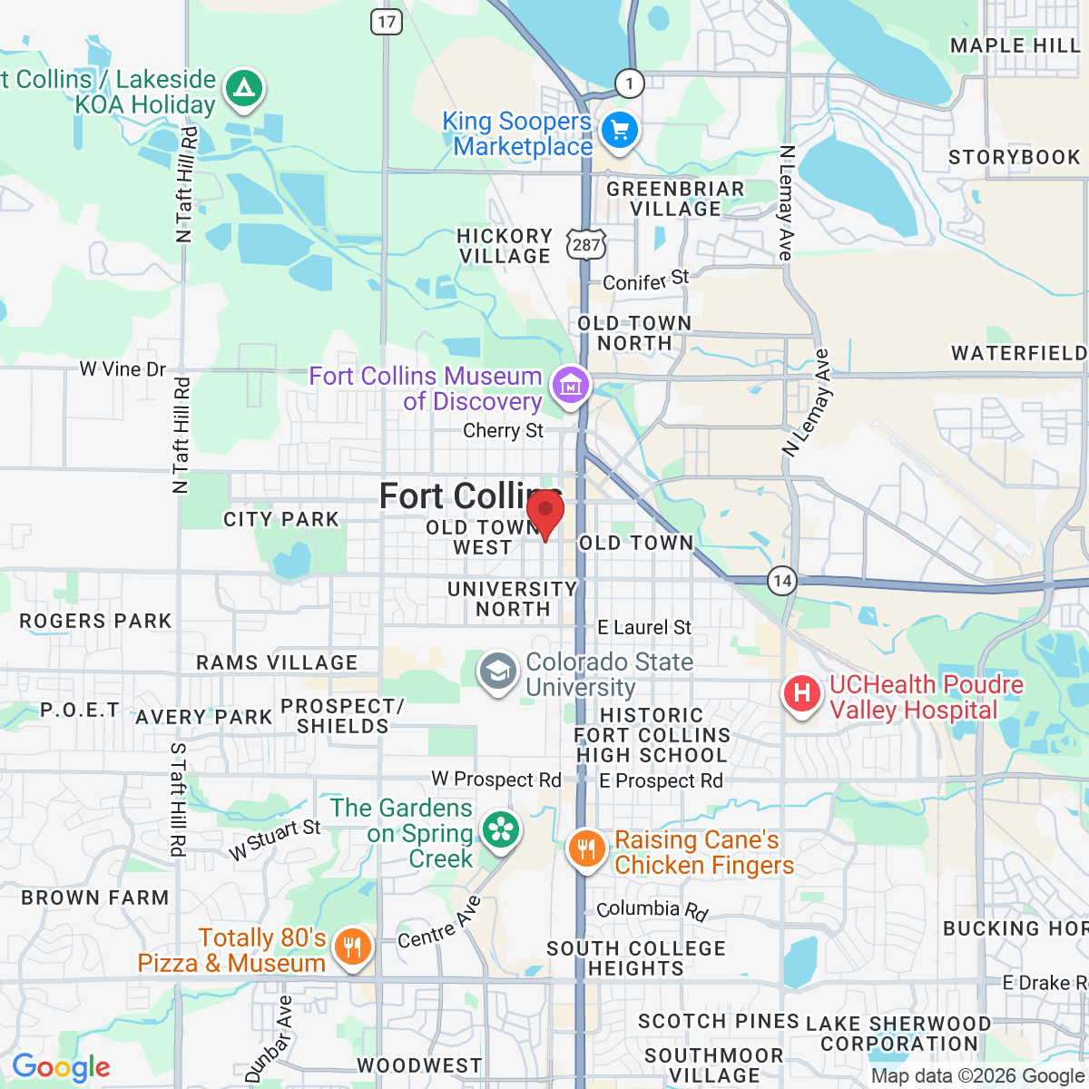 300 S Howes St suite b, Fort Collins, CO 80521, USA