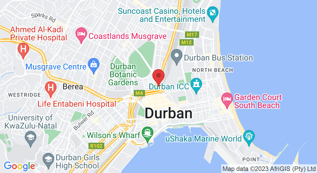Durban Central, Durban, 4000, South Africa