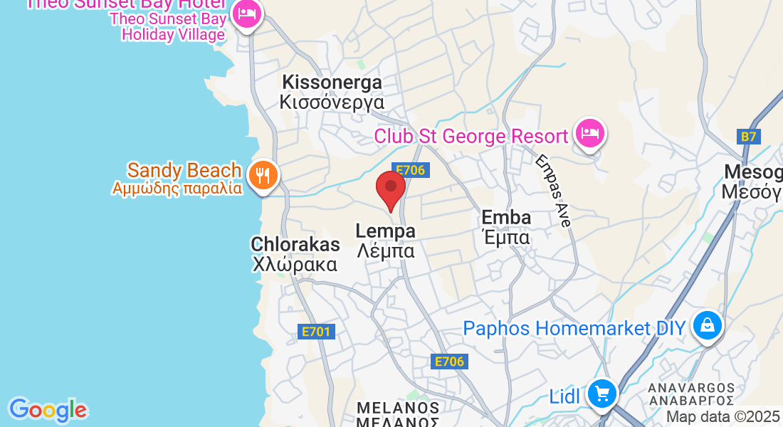 Eleftherias 18, Lempa 8260, Cyprus