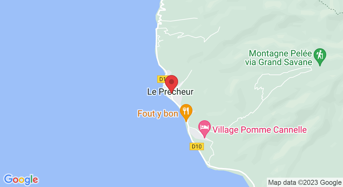 Bourg Nord du Precheur, Le Prêcheur 97250, Martinique