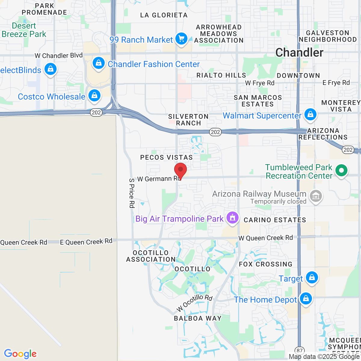 1901 W Germann Rd, Chandler, AZ 85286, EE. UU.