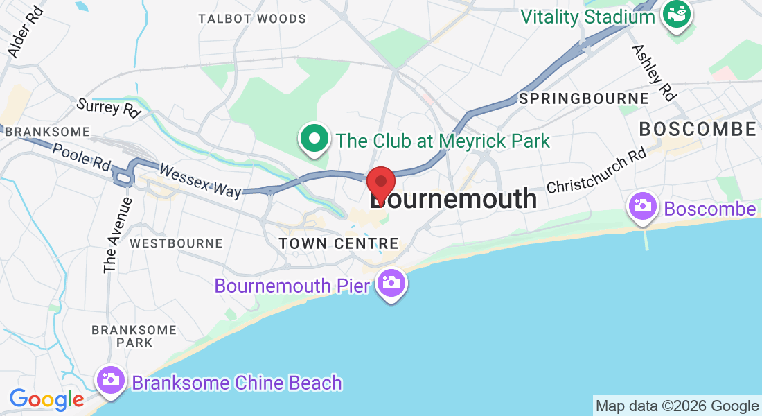 6 Burlington Arcade, Bournemouth BH1 2HZ, UK