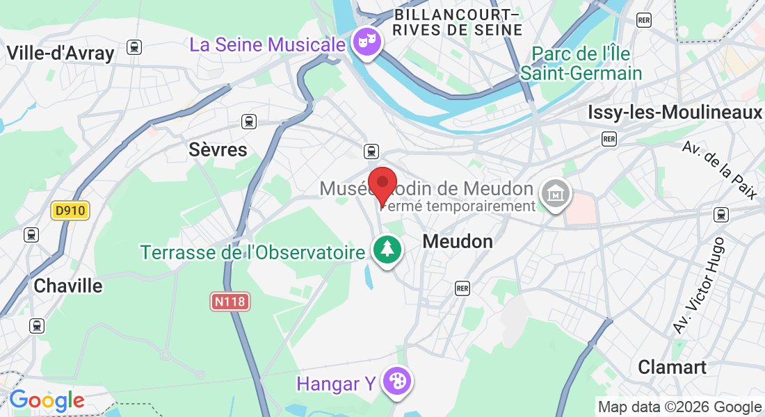 41ter Av. du Château, 92190 Meudon, France
