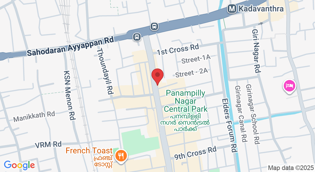 28/93A, Main Avenue, near DDRC SRL corporate office, Manorama Junction, Panampilly Nagar, Kochi, Kerala 682036, India