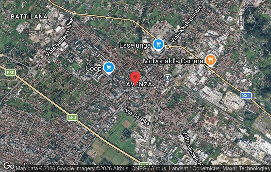 Viale XX Settembre, 209, 54033 Carrara MS, Italia
