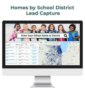 Homes by School District Lead Capture