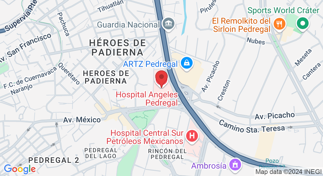 Camino Sta. Teresa 1055-S, Heroes de Padierna, Héroes de Padierna, La Magdalena Contreras, 10700 Ciudad de México, CDMX, México