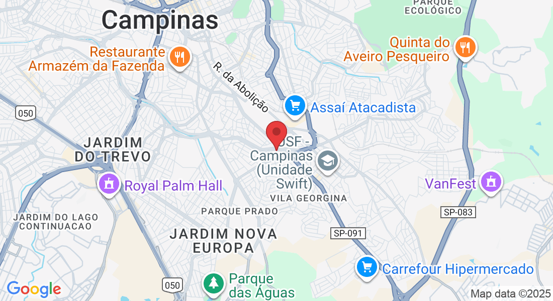 R. José Gabeta, 1074 - Vila Paraiso, Campinas - SP, 13043-400, Brazil