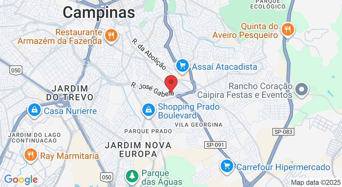 R. José Gabeta, 1074 - Vila Paraiso, Campinas - SP, 13043-400, Brazil