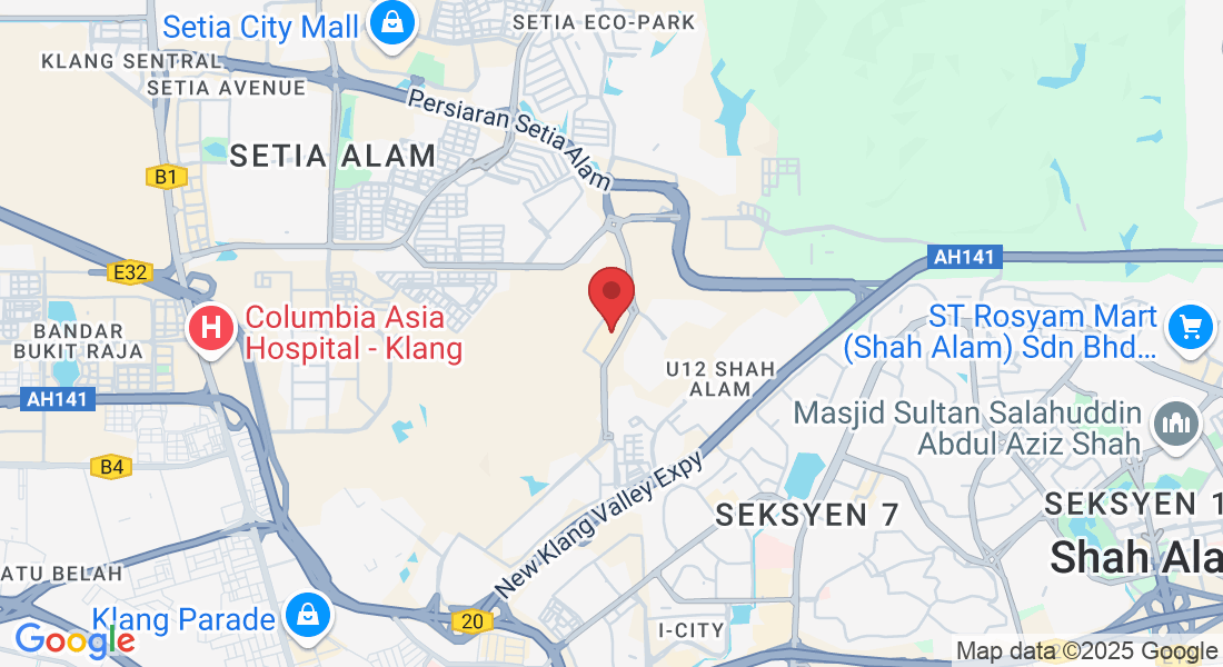 No 38-1, Jalan Eco Ardence C U12/36C Eco Ardence, Seksyen, U12 Shah Alam, 40170 Shah Alam, Selangor, Malaysia