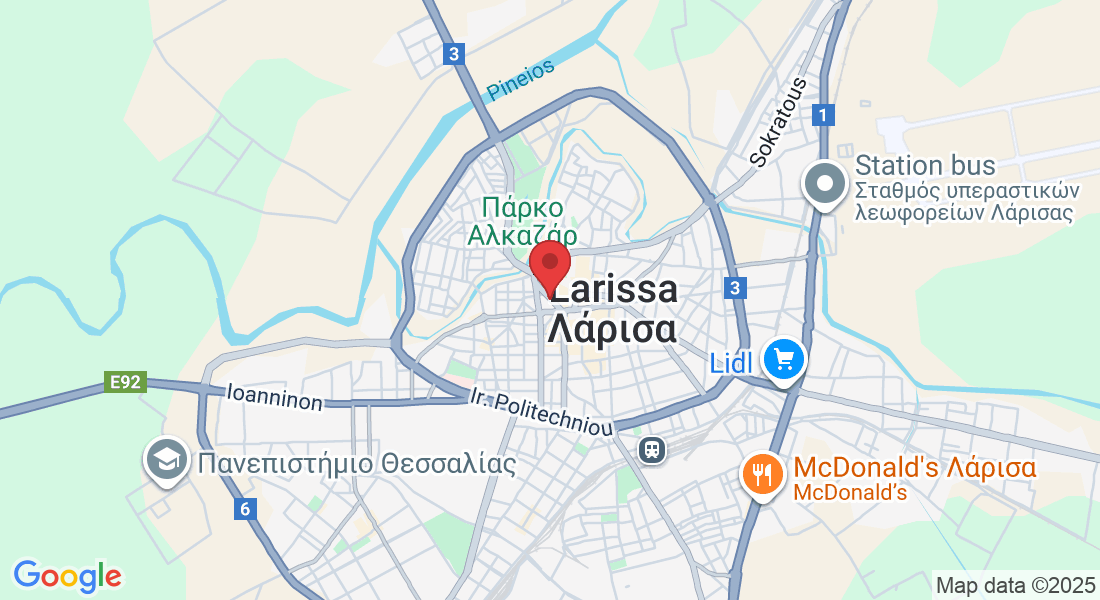 Μανωλάκη 9, Λάρισα 412 22, Ελλάδα