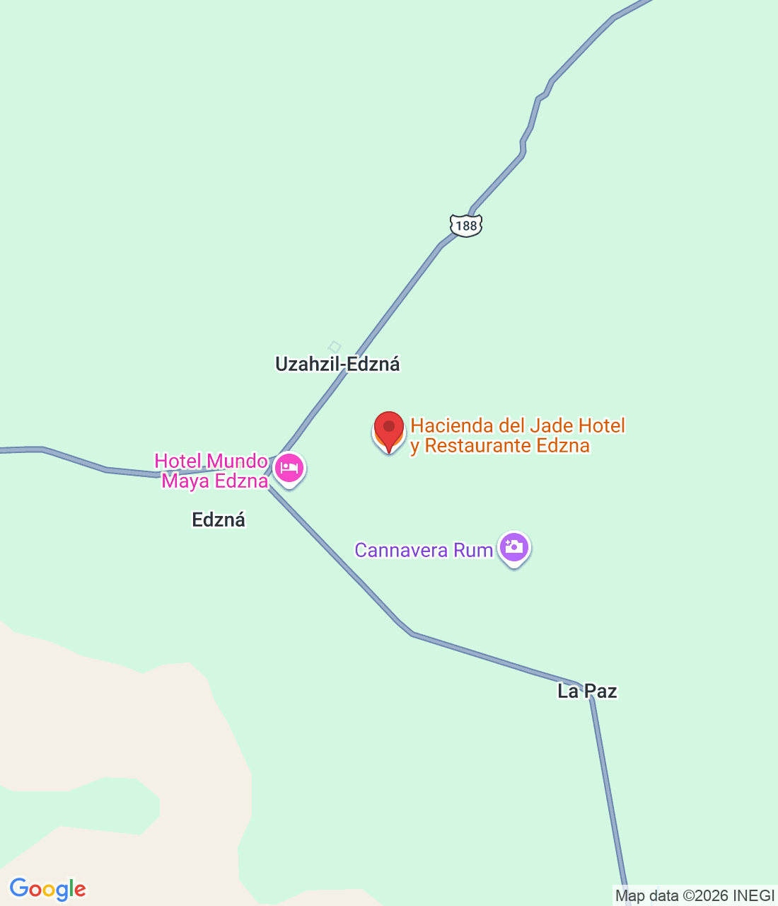 JQ4Q+4R, 24536 Uzahzil-Edzná, Camp., México