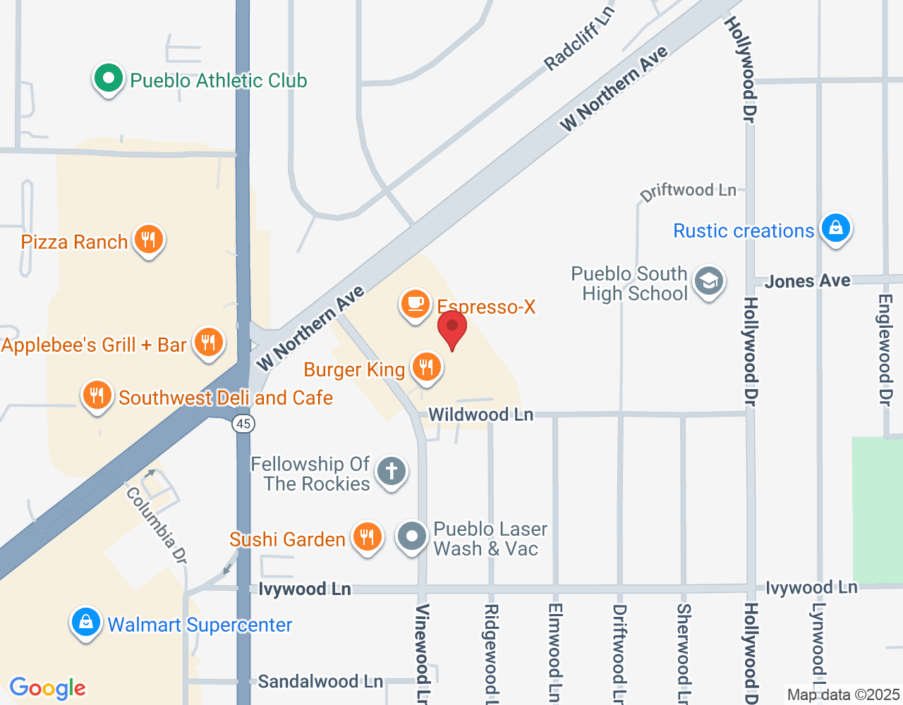1834 Vinewood Ln, Pueblo, CO 81005, USA